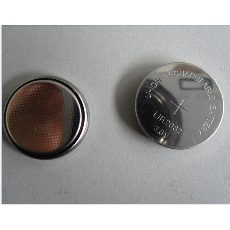 Top Quality LIR2032 3.6V Rechargeable Lithium Battery Smart Watch