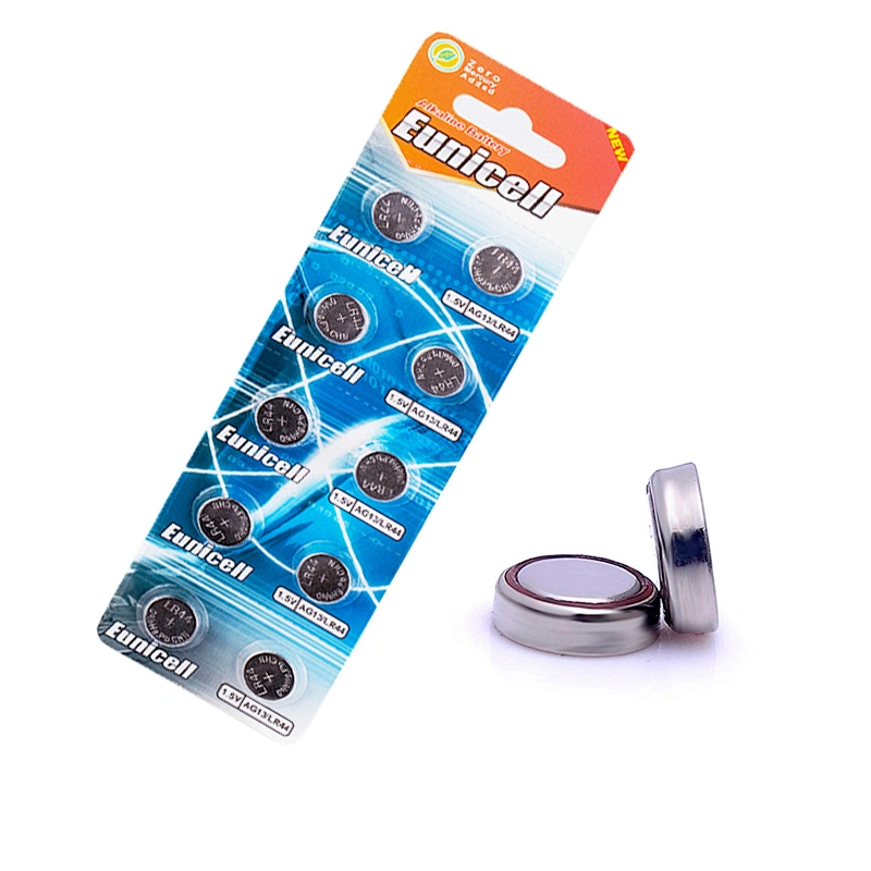 LR41 / AG3 / LR44 / AG13 / AG10 1.5v alkaline battery button cell batteries