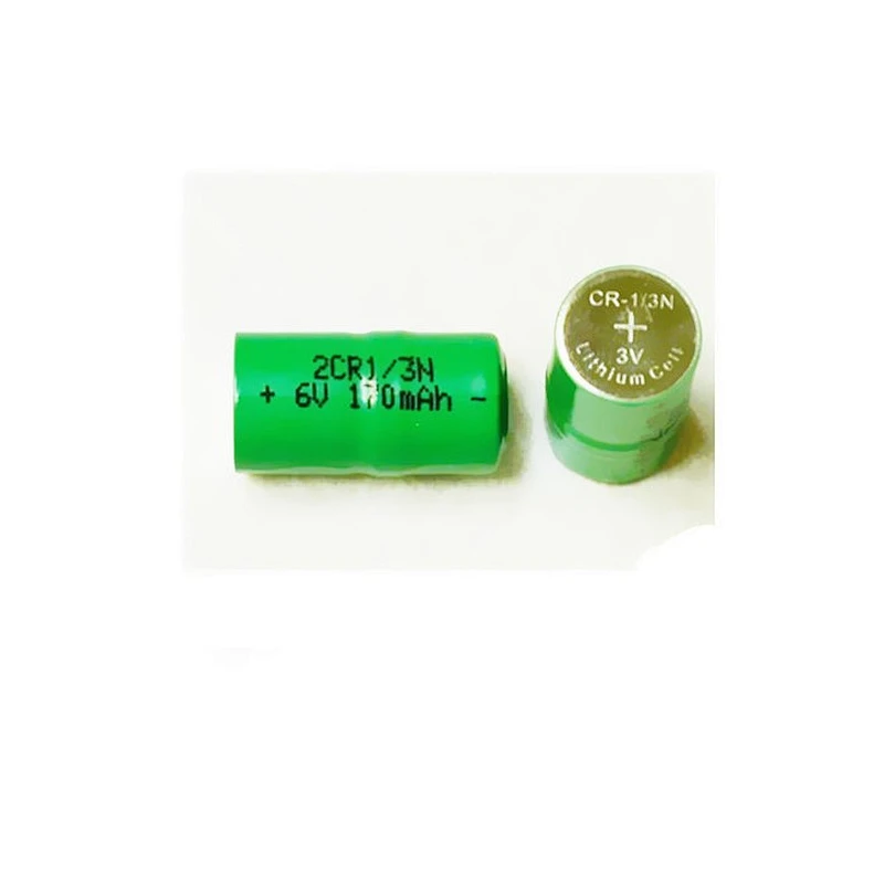 High quality 6.0v 2CR1/3N disposable lithium battery 170MAH