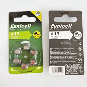 Buy Hot Sale P13 Hearing Aid Batteries Number 13 A13 Button Cell Battery