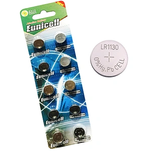 AG10 LR1130 389A V10GA 1.5V 60mAh Alkaline Button Battery for Thermometer Watch Calculator LED lamp