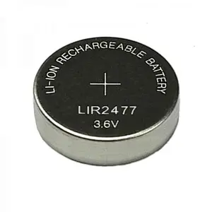 CR1025 rechargeable battery LIR1025 3.6v button cell batteries