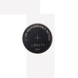 Watch Thermometer battery LIR2477 CP2477 3.6V 180mAh Lithium Ion Rechargeable coin cell