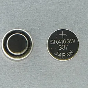 Watch battery SR416SW 337 1.55V 7.5mAh Silver Oxide Button Coin Cell