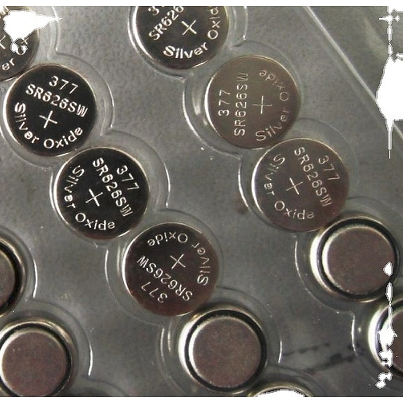 SR626SW 377 AG4 1.55V 25mAh Silver Oxide Button Coin Watch Battery