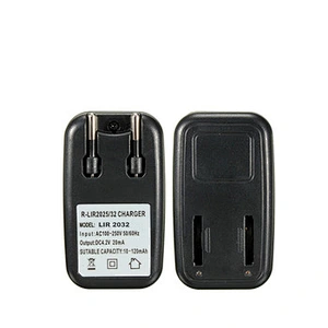 Charger + LIR2032 cr2032 coin cell 3.6v lir2032 rechargeable battery