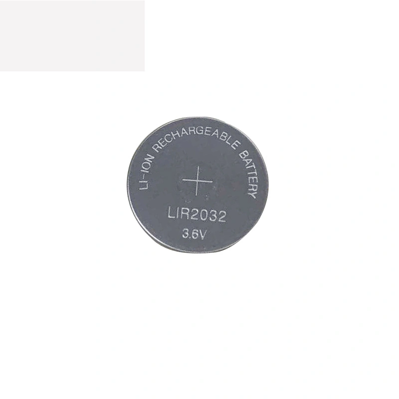 lir1616 3.6v rechargeable lithium ion button cell