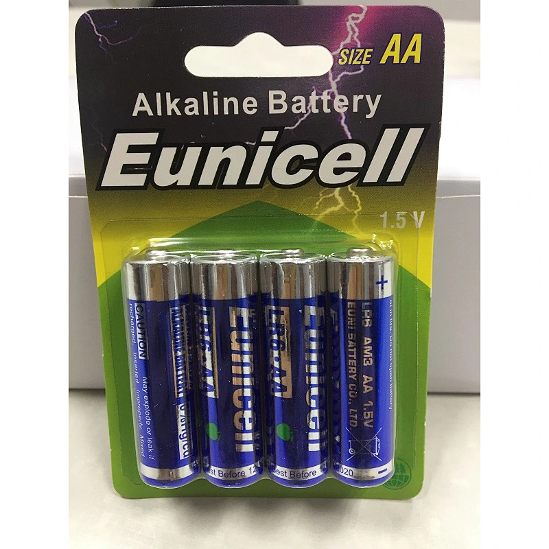 wholesale lr6 aa size am3 1.5v alkaline dry battery for electronic toy