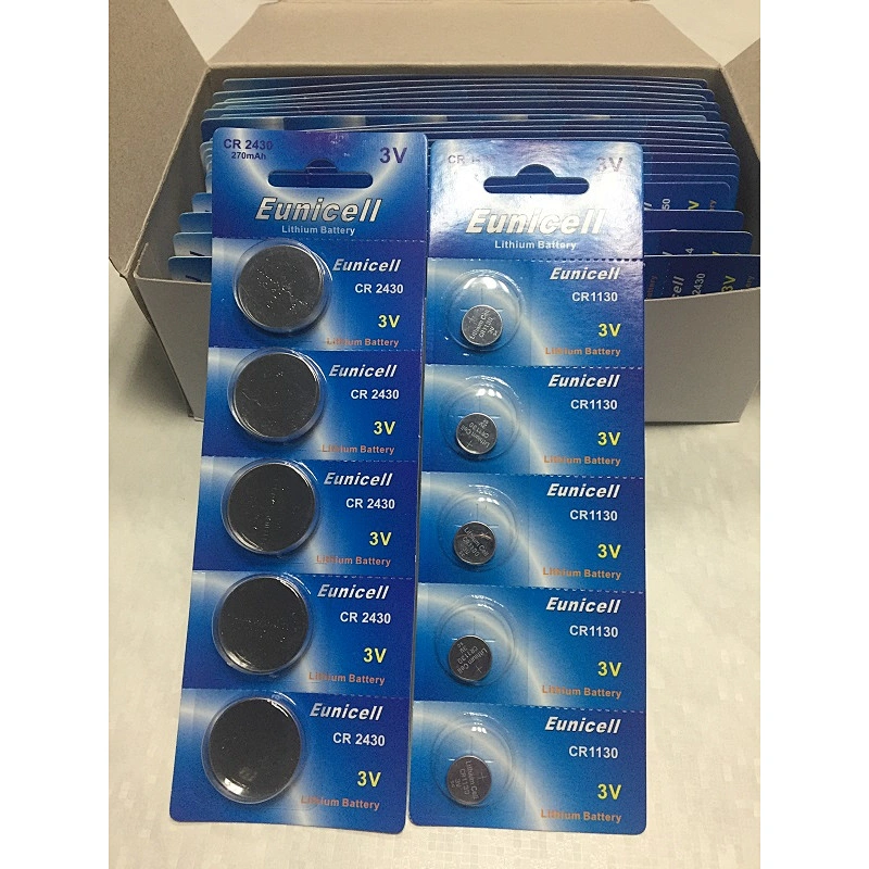 LIR2430 CP2430 3.6V 60mAh Lithium Ion Rechargeable coin cell Battery