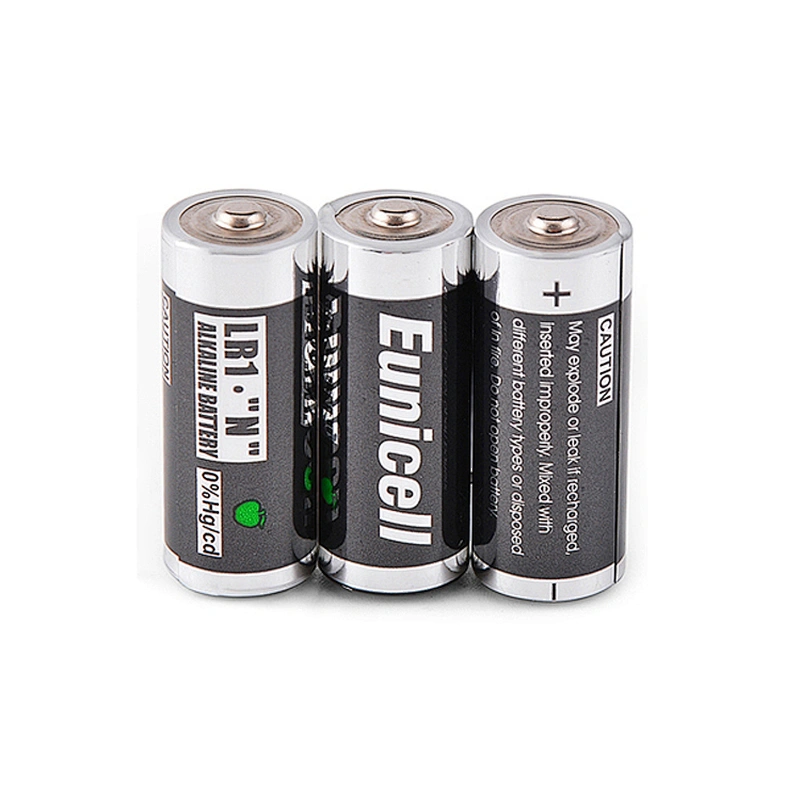 Zinc Manganese Alkaline Size N LR1 AM5 15V Dry Battery For Remote