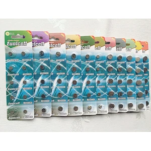 Mercury free AG0 1.5v alkaline button cell batteries LR521