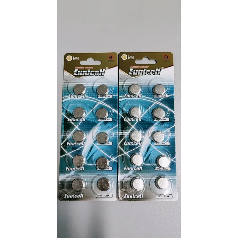 Eunicell ALKALINE 625A BATTERY 1.5V LR9 625G EPX625 COIN CELL