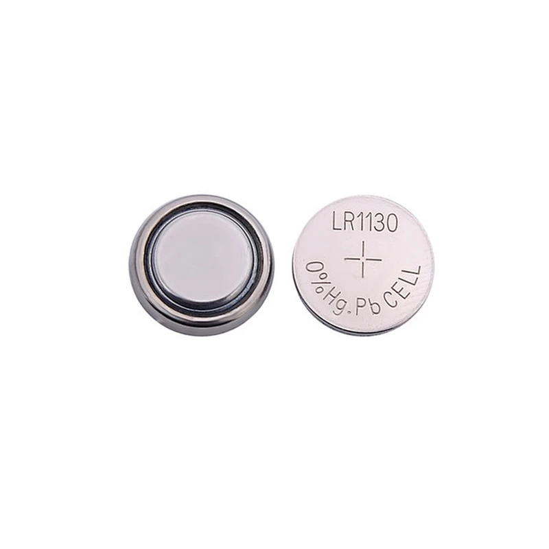 Mercury free AG10 battery 1.5v alkaline button cell batteries LR1130 LR54