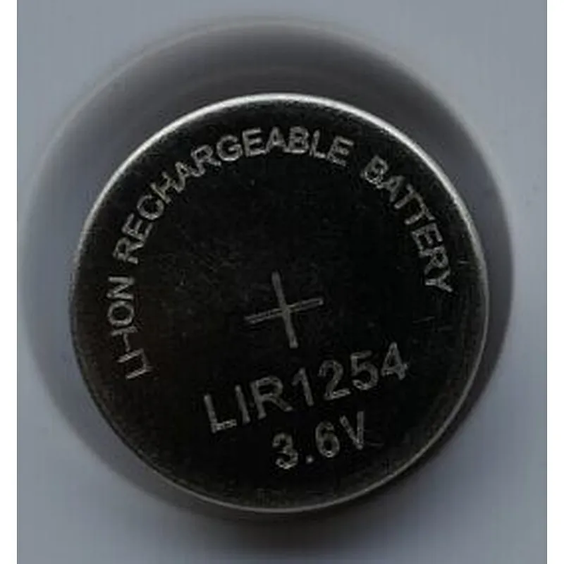 High quality CP1254 3.6V Li-ion LIR1254 45MAH lithium battery for wireless earphone made in China