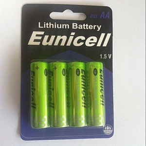 AA Eunicell 1.5V 2900mAh FR6 AA lithium battery 14505 size