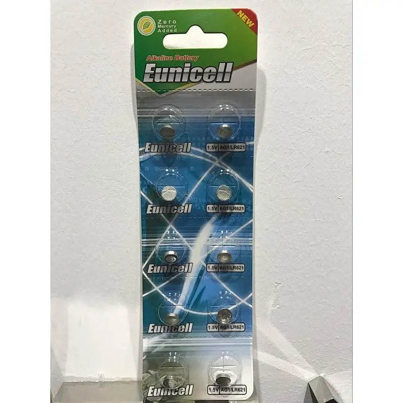 10 Pack AG1 LR60 164 364 LR621 1.5V Alkaline Battery Watch