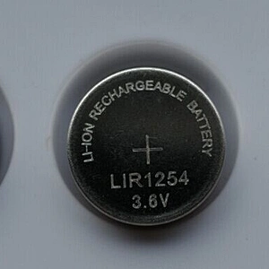 High quality CP1254 3.6V Li-ion LIR1254 45MAH lithium battery for wireless earphone made in China
