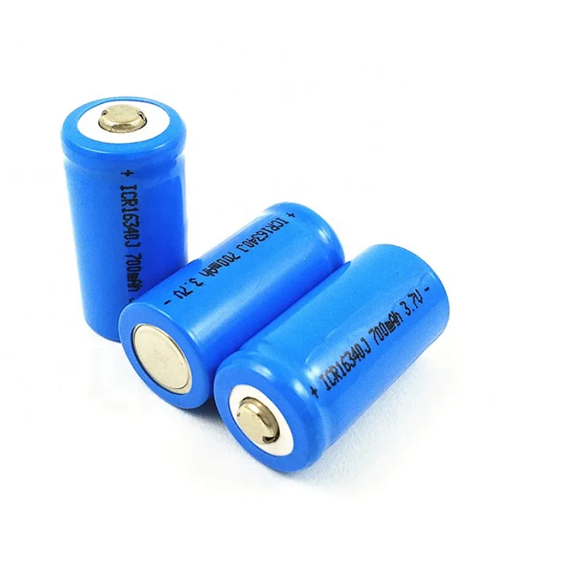 High Quality Limno2 Eunicell 3.7V 700mah cr17335 CR123A lithium battery