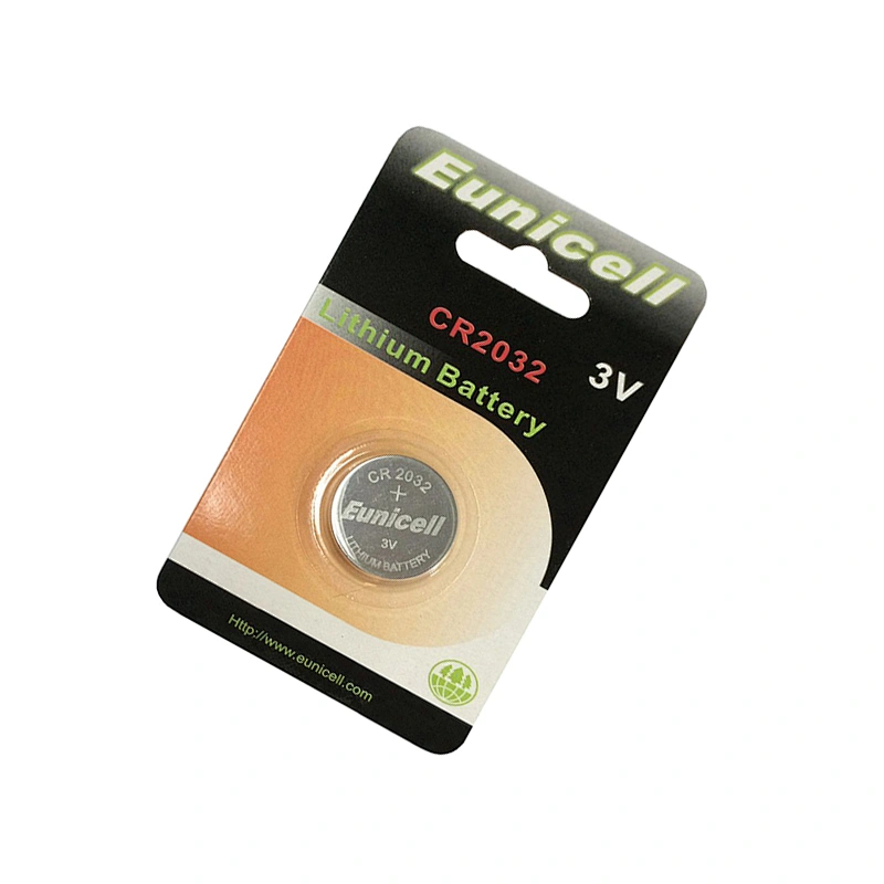 cmos CR2032 3v lithium Button Cell Battery cr2032 with tabs / solder / pins / wire / connector