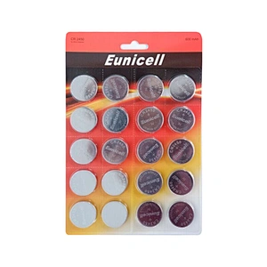 Lithium cr2450 3v button cell battery 2450