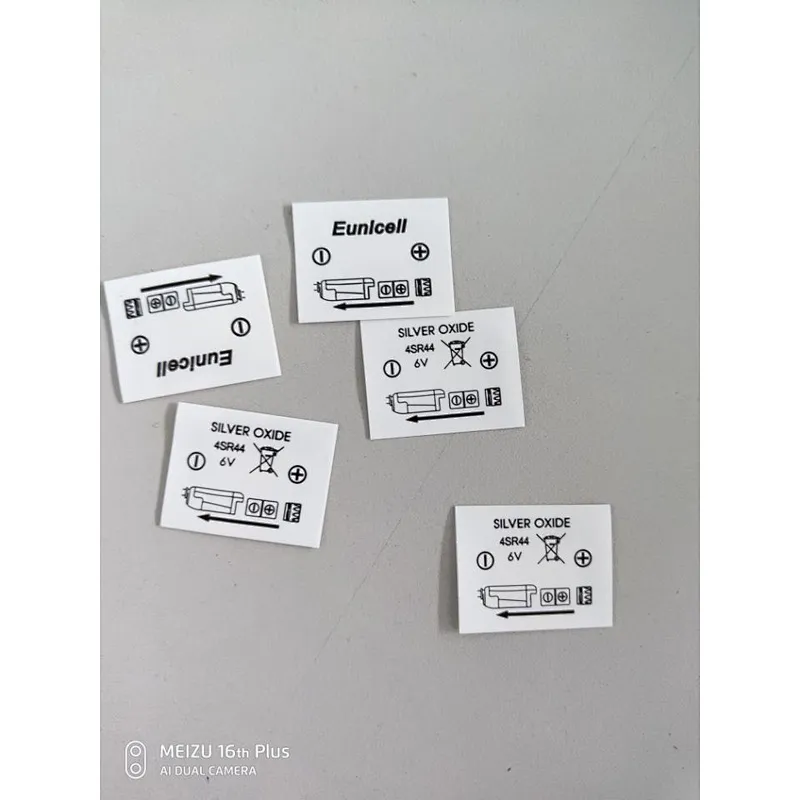 Eunicell SR44 Watch silvery oxide Batteries 1.55V