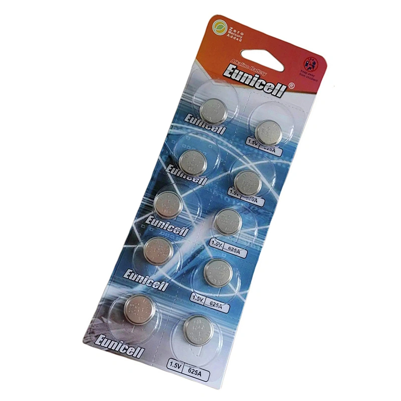 Eunicell ALKALINE 625A BATTERY 1.5V LR9 625G EPX625 COIN CELL