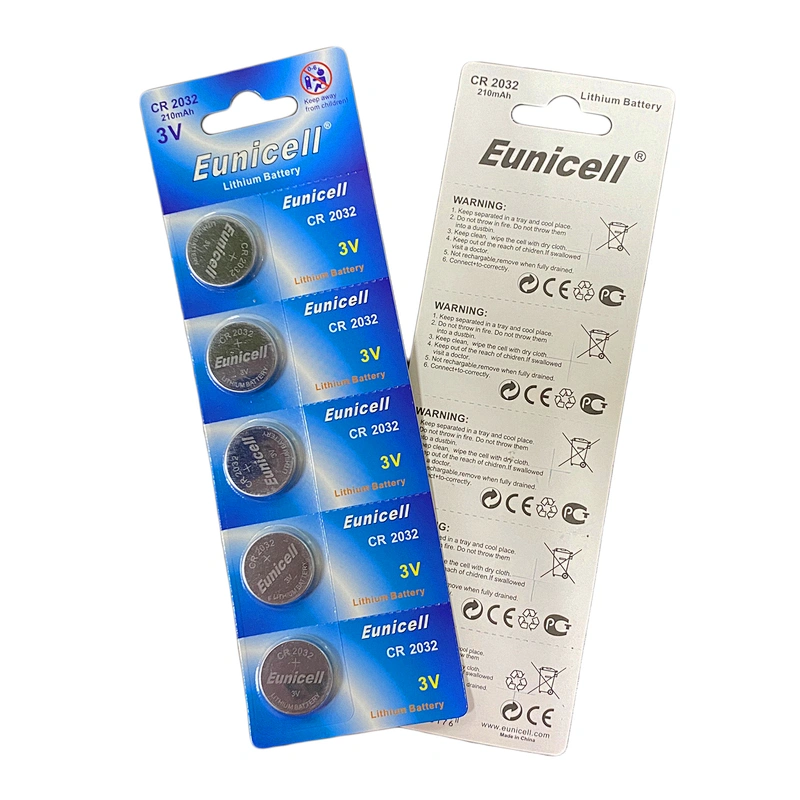 Hot Sale CR2032 3V Lithium Button Cell Battery