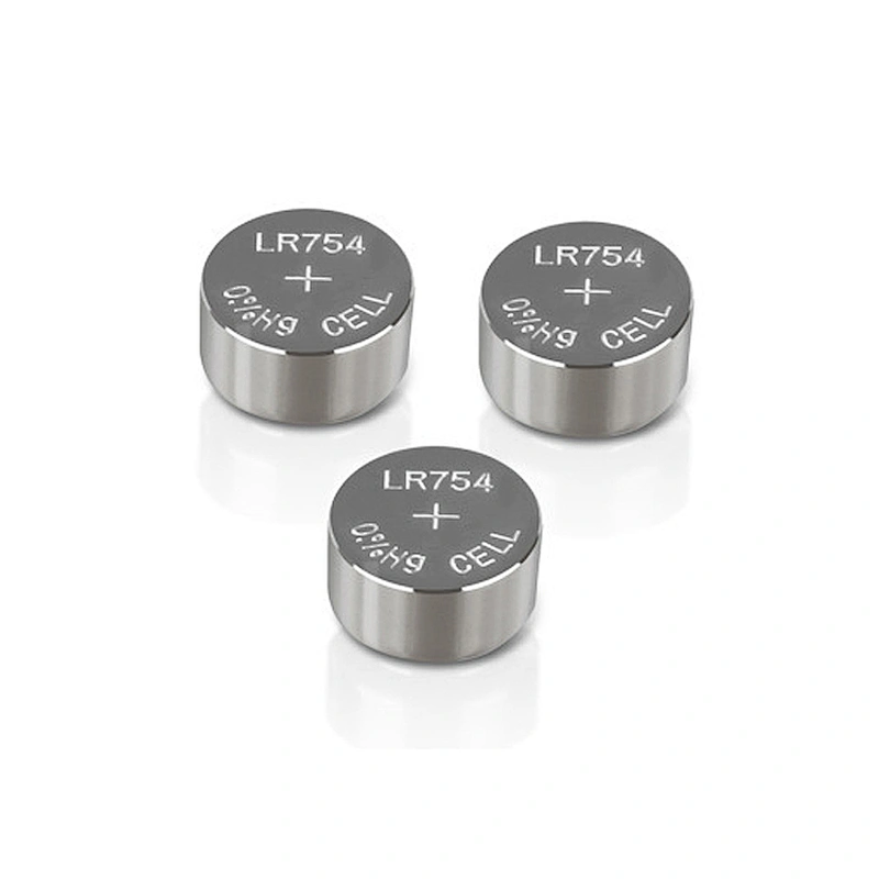 Mercury free lr754  battery 1.5v alkaline button cell batteries AG5