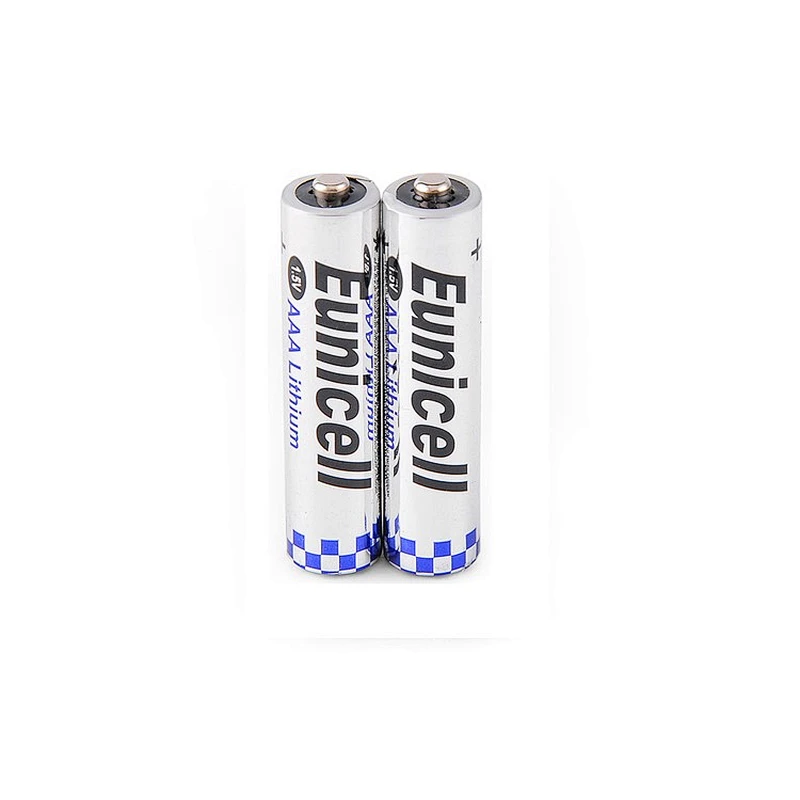 High power Lithium iron disulfide battery AAA/ FR03 /FR10450 1.5V Non rechargeable