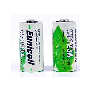 Eunicell CR123 CR123A 123 3v Lithium Photo Battery Longest Expiry Date