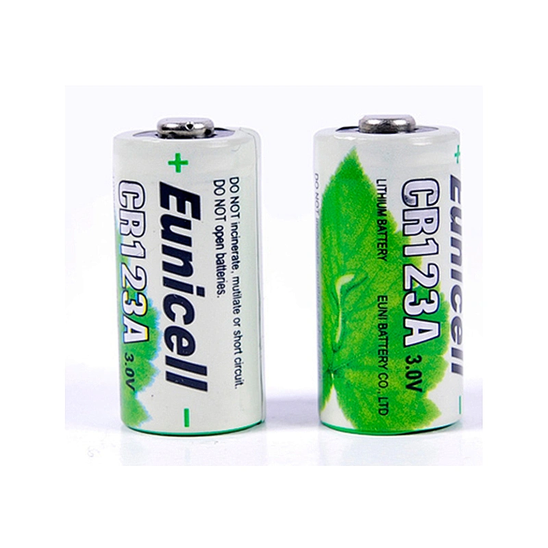 Eunicell CR123 CR123A 123 3v Lithium Photo Battery Longest Expiry Date