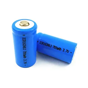 High Quality Limno2 Eunicell 3.7V 700mah cr17335 CR123A lithium battery
