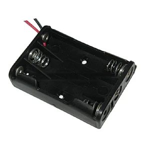 Battery Holder for 4 Piece AA battery 4XAA plastic holder