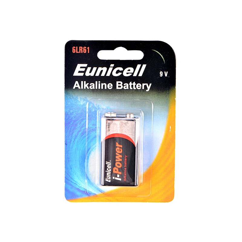 Eunicell 6LR61 9V 350mAh Super Alkaline dry battery
