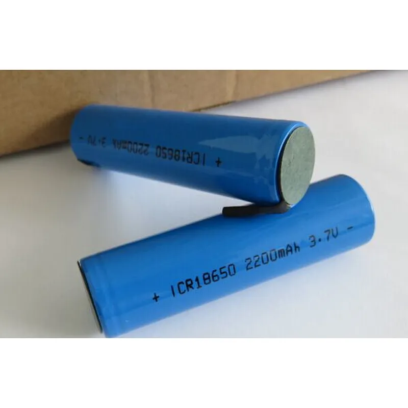 ICR18650 2000mAh 3.7v rechargeable lithium battery
