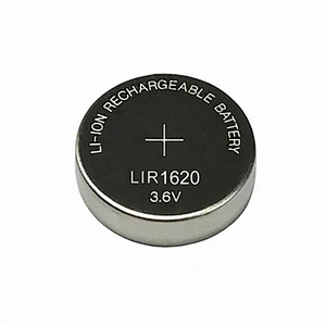 LIR1620 CP1620 3.6V 16mAh Lithium Ion Rechargeable coin cell Battery