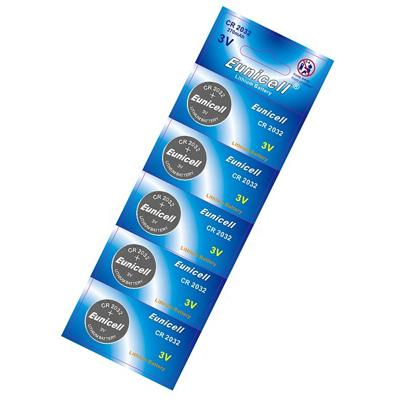 cmos CR2032 3v lithium Button Cell Battery cr2032 with tabs / solder / pins / wire / connector
