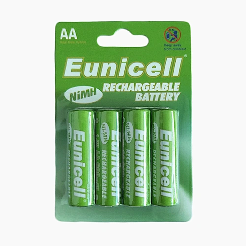 Eunicell 1.2v aa 600mah ni mh battery AAA NIMH rechargeable batteries