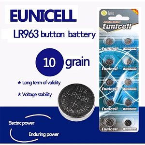 Alkaline Battery AG9 SR936SW, SR936, 625, 394, GP394, L936, LR936, SR45 From Eunicell battery