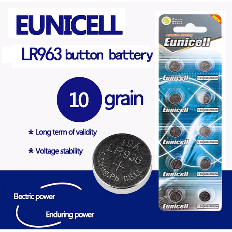 Alkaline Battery AG9 SR936SW, SR936, 625, 394, GP394, L936, LR936, SR45 From Eunicell battery