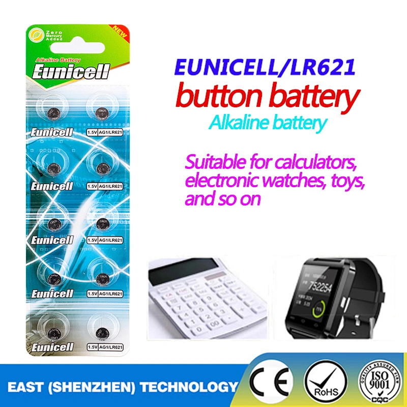 1.5V AG1 Button Cell Battery LR621 Ag1 For Watch