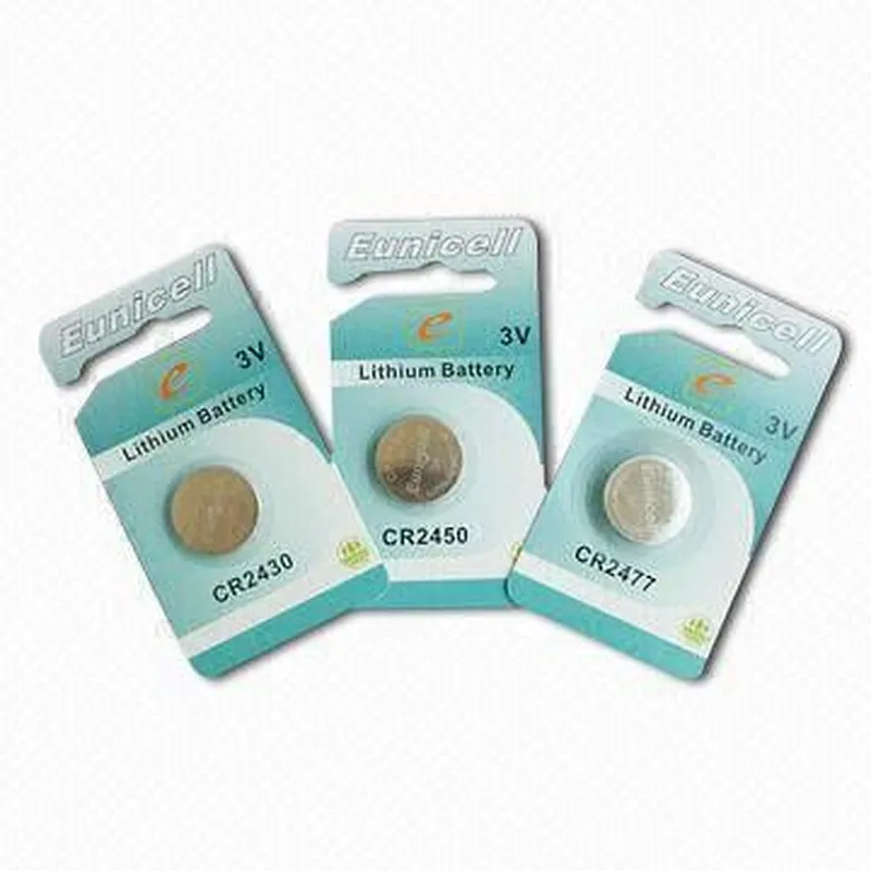 Lithium cr2430 3v button cell battery 2430