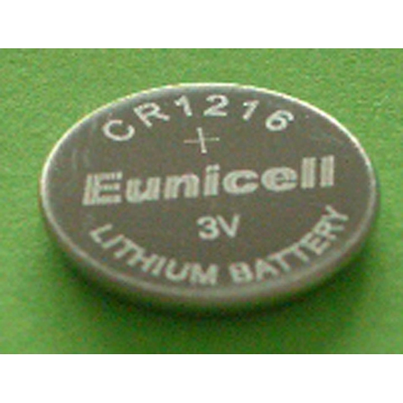 Eunicell CR1216 Lithium Manganese Dioxide Primary Coin Cell Battery