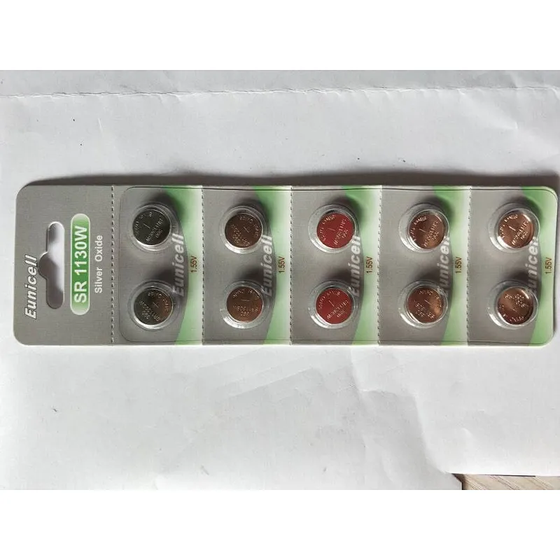 SR44SW 1.55V Silver Oxide Battery 357 / 303  SR44 AG13 for Watch