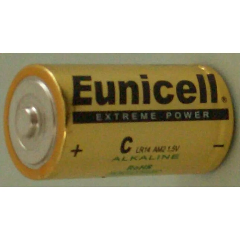 LR14 size C AM2 Alkaline Zn-MnO2 1.5V battery