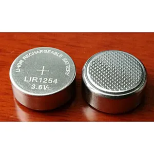 High quality CP1254 3.6V Li-ion LIR1254 45MAH lithium battery for wireless earphone made in China