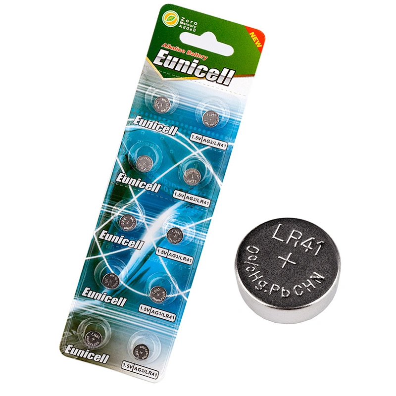 AG13 / LR44 AG3/LR41 1.5v alkaline battery button cell batteries