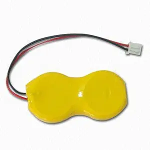 High quality laptop CMOS battery 3V cr2032 cr2450 2450 with wires and connectors for motherboards