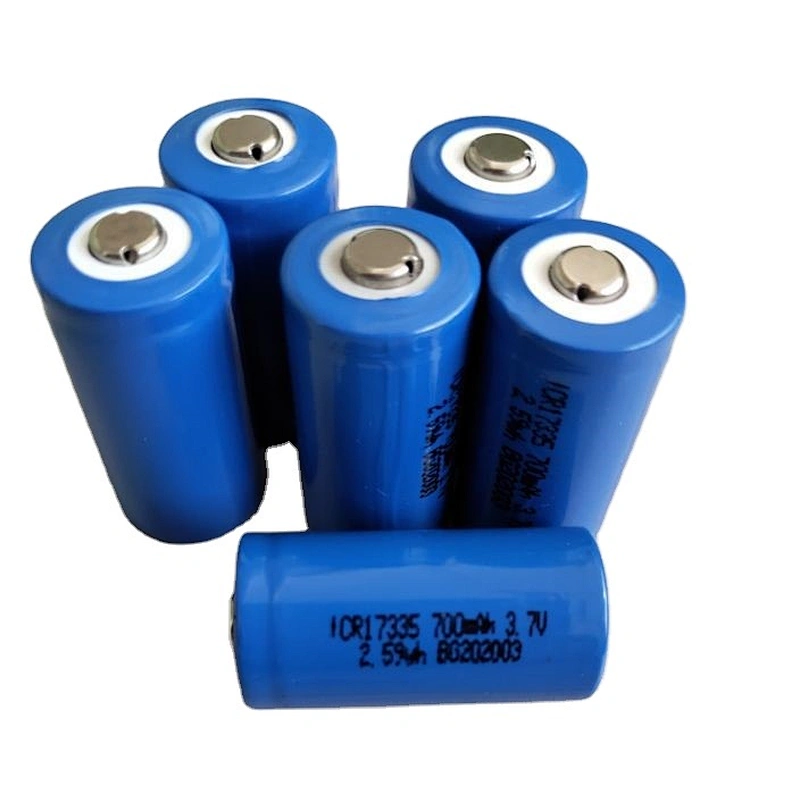 CR123A / CR17335 / 16340/18650 Litium 3.7V Rechargeable Battery