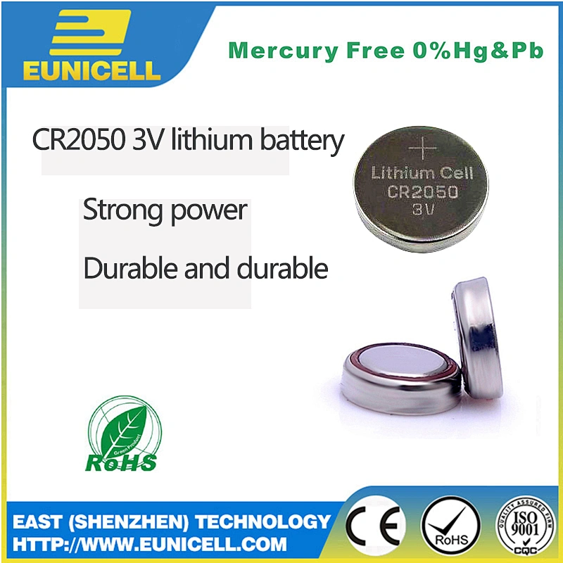 Watch LED Automobile remote battery CR2050 3V 300mAh Lithium Manganese button coin cell
